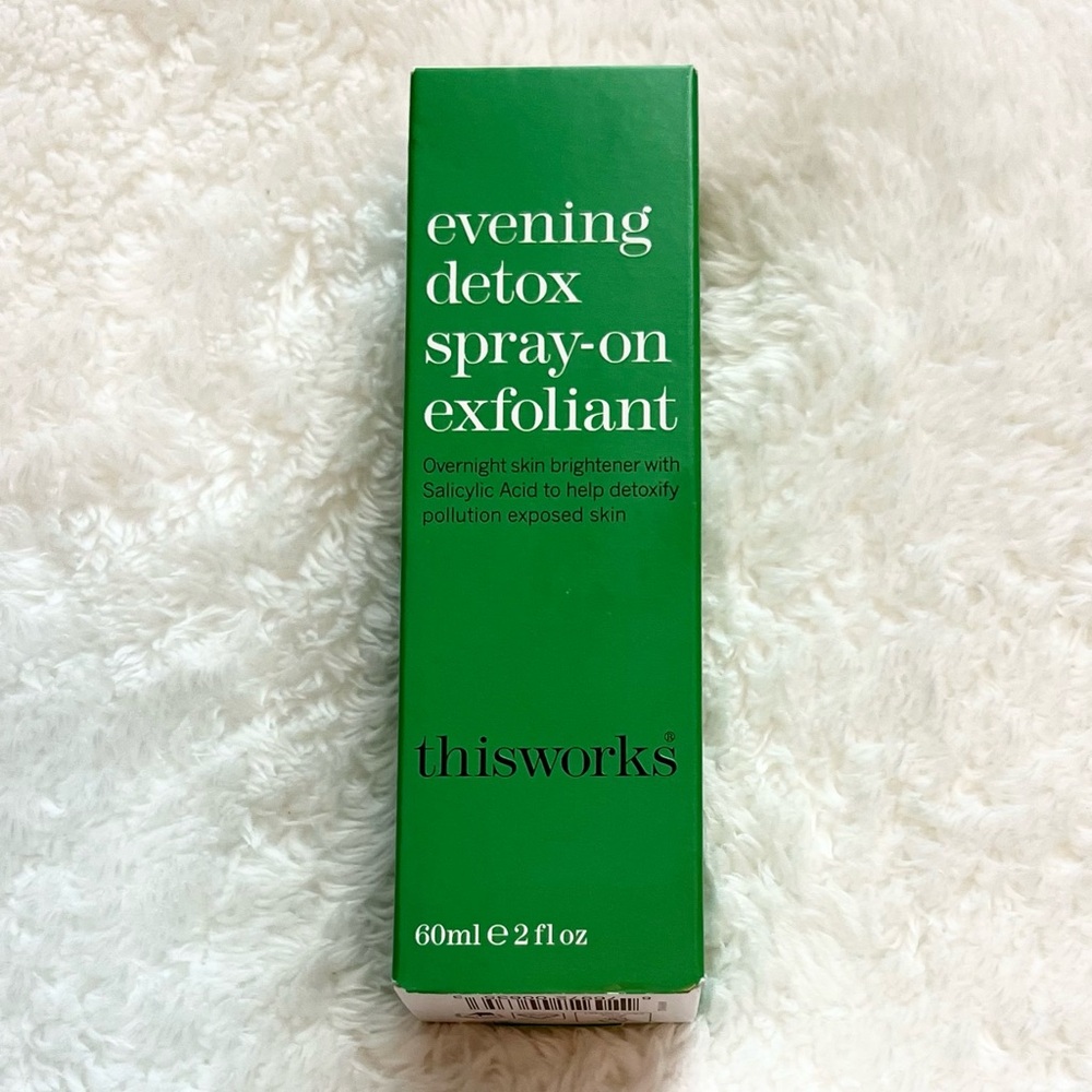 New thisworks Evening Detox Spray-on Exfoliant - Picture 2 of 4